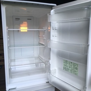 冷蔵庫/SHARP/SJ-17P-H/08年製/動作品/167L/大きめ2ドア/