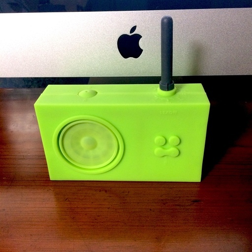 LEXON Tykho Radio LA42 フランスの雑貨 LEXON チコラジオ シリコンラバー レクソン お風呂　防水　防滴