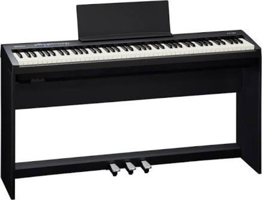 ローランド 電子ピアノ FP-30 ブラック 黒 roland スタンド付き