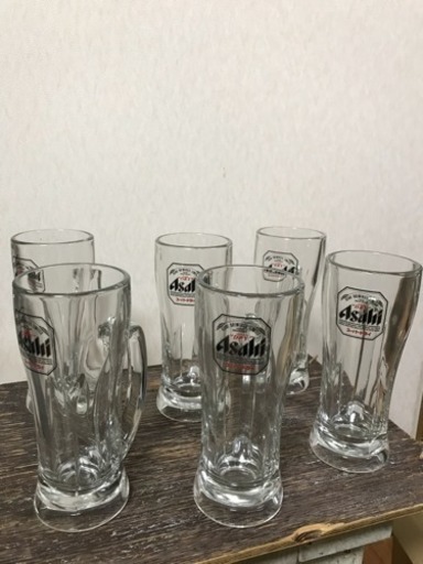 値下げしました アサヒ ビールジョッキ Hitomi 栗東の生活雑貨の中古あげます 譲ります ジモティーで不用品の処分