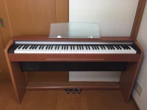 電子ピアノ カシオPX-720C ブラウン 中古 省スペースタイプ