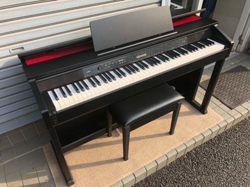 ♫中古電子ピアノ カシオ セルビアーノ AP-450BK 2014年製♫