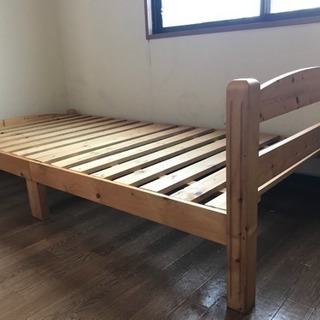 木製ベッド(分解可)