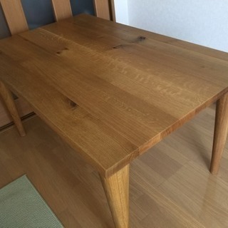 【再値下げ】森のことば ダイニングテーブル ほぼ新品9万円