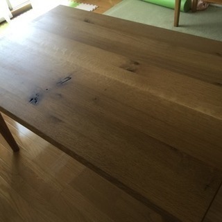【再値下げ】森のことば ダイニングテーブル ほぼ新品9万円