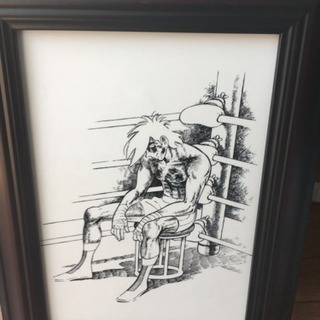 あしたのジョー 額装品アートパネル あしたのジョー 額装品アート