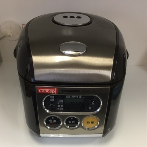 【Panasonic】電子ジャー炊飯器 3合炊 SR-MZ051J9 2014年製