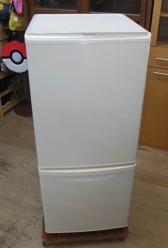 【販売終了しました。ありがとうございます。】Panasonic　2ドア　冷凍冷蔵庫　NR-B144W　2012年製　中古品