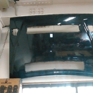 安達知江 ガラス オブジェ girl お花 ガール