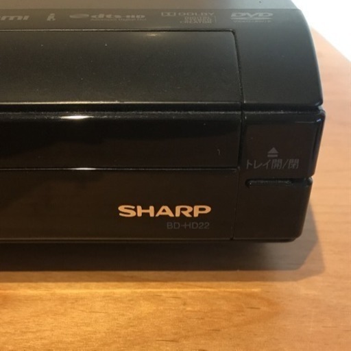 SHARP シャープ ブルーレイレコーダー BD-HD22