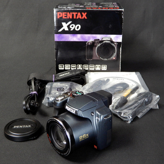 PENTAX デジタルカメラ X90 1200万画素 光学26倍...
