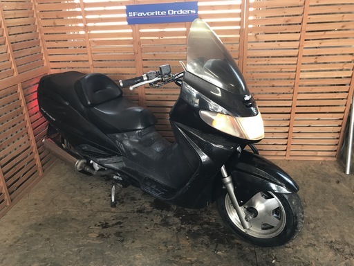 最終値下げ！バイク屋さんで整備されたスカイウェイブ