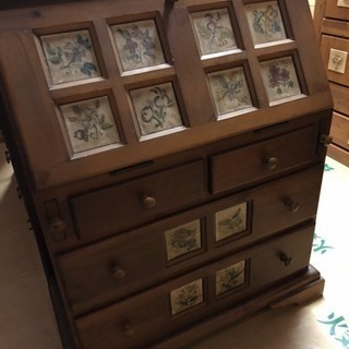 ライティングビューロ☆スペイン家具 アンティーク風