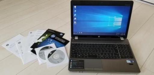 hp ノートパソコン Windows10 Pro ♪　無線LAN付　お値下げしました♪