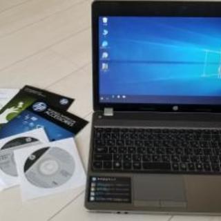 hp ノートパソコン Windows10 Pro ♪　無線LAN...
