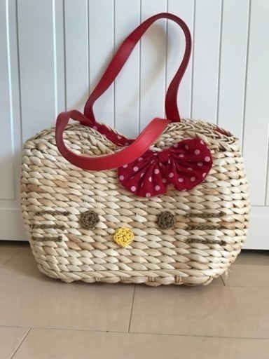 キティちゃん かごバッグ Ruco 江戸川のキッズ用品 子供用バッグ の中古あげます 譲ります ジモティーで不用品の処分