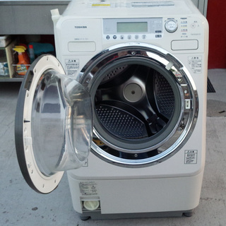 生活家電 《姫路》東芝ドラム式洗濯機 (洗9k/乾6k) TW-E520V (