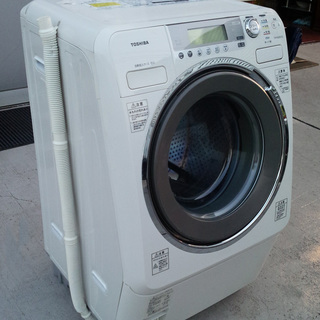 姫路》東芝ドラム式洗濯機 (洗9k/乾6k) TW-E520V (美品) 【公式通販】