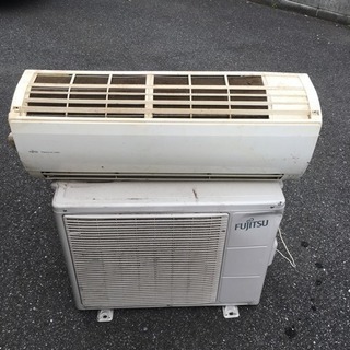 FUJITSU AS-J28A-W/AO-J28A ルームエアコン*ジャンク品 FUJITSU AS-J28A-W/AO-J28A ルームエアコン*ジャンク品
