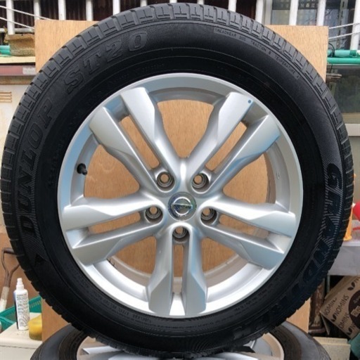 ジモティー特別限定 日産純正 225/60R17アルミホイール タイヤセット