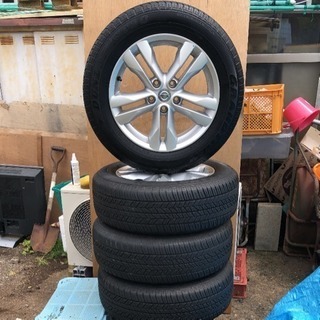 ジモティー特別限定 日産純正 225/60R17アルミホイール タイヤセット