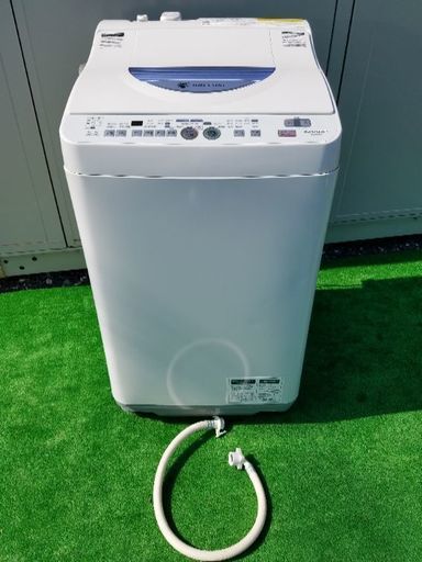 値下げ‼美品‼高年式‼SHARP シャープ 電気 洗濯 乾燥 機 5.5kg 2013年製 イオンコート