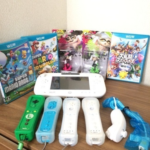 美品 Wii U本体 リモコン ソフト Pop Pek 野田のテレビゲーム Wii の中古あげます 譲ります ジモティーで不用品の処分
