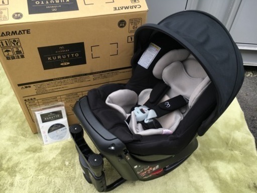 エールベベ☆チャイルドシート☆クルットNT2 プレミアム チャコールブラック☆ALB860☆清掃済み♫