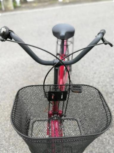 ママチャリ自転車(使用二ヶ月未満の美品です)　24インチ