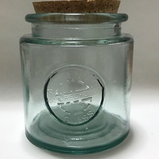 新品 キャニスター　ガラス　アンティーク　ガラス瓶 表参道
