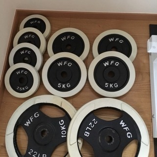 ベンチプレスセット、ダンベル