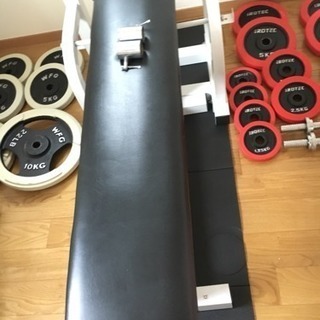 ベンチプレスセット、ダンベル