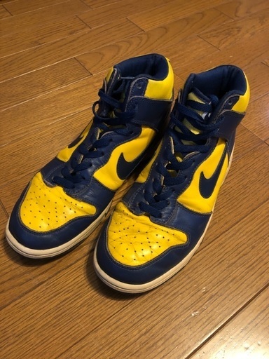 15000円以上お値下げしました！NIKE DUNK HIGH　LE　カレッジカラー　 初期復刻デッドストック