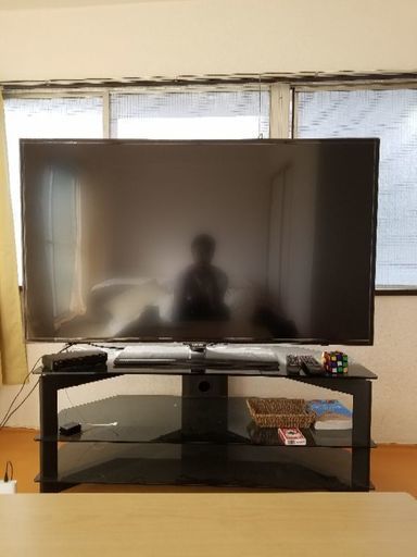 55インチSAMSUNG TVとテレビ台セット（地デジチューナーも）