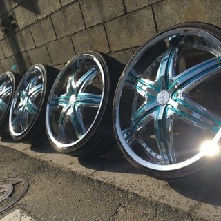 22インチ ホイール 4本セット 埼玉 引取り限定