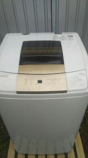 【交渉中】GW中値下げ 去年 秋購入 ハイアール洗濯機 2017年製