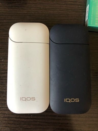 【訳あり】IQOSホワイト＆ネイビー2台セット