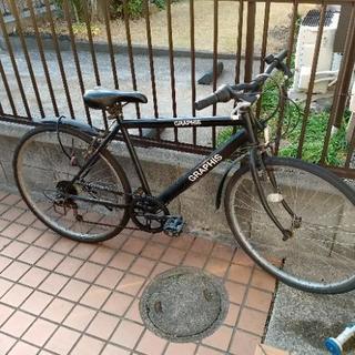 中古 クロスバイク 6段変速 自転車