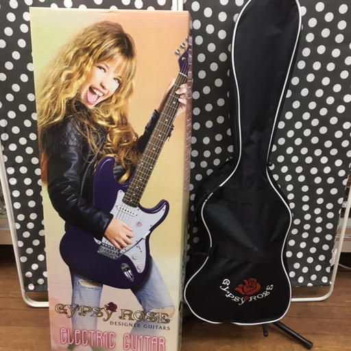 ジプシーローズ ピンク エレキギター シングルコイル ジプシーローズ