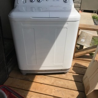 2017年製 未使用品 二層式洗濯機 ハイアール 8.0kg J...