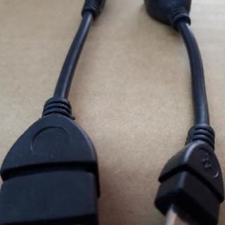 【新品】microUSB（オス）―USB（メス）変換ケーブル