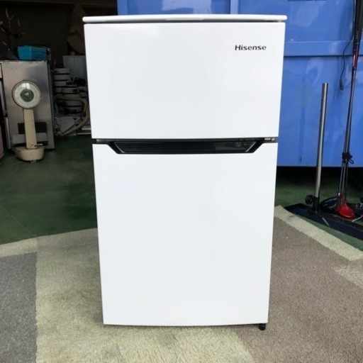 Hisence 2ドア冷凍冷蔵庫 HR-B95A 2016年製 白 ホワイト 右開き ハイセンス 0501-1 TM