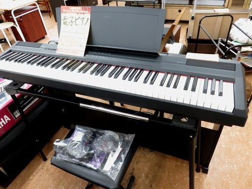 【引取限定】【小倉南区葛原東】ヤマハ P-105B 13年製 電子ピアノ