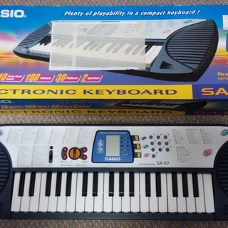 キーボード（CASIO　SA-67