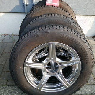 スタッドレスタイヤ　ホイールセット（ブリザックDM-V2　ジムニー用）