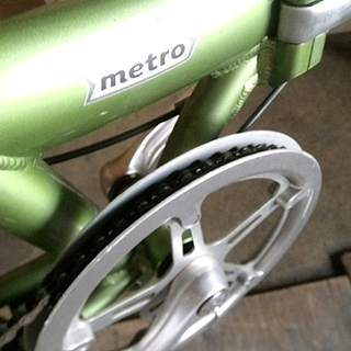 札幌【DAHON 20インチ折りたたみ自転車 6段変速】ダホン metro 店内展示品 グリーン/緑系 USED 本郷通店
