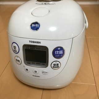 東芝 RCBi5MV 3合炊き炊飯器