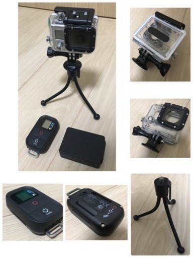 GoPro HERO3 カメラ \u0026 付属品類 \u0026 LCDタッチ バックパック