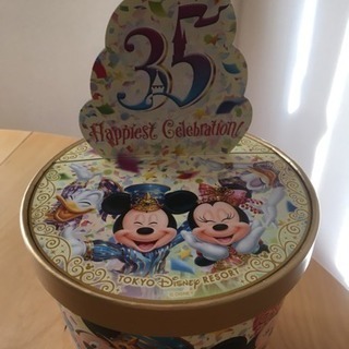 ディズニー 35周年 お菓子の空箱