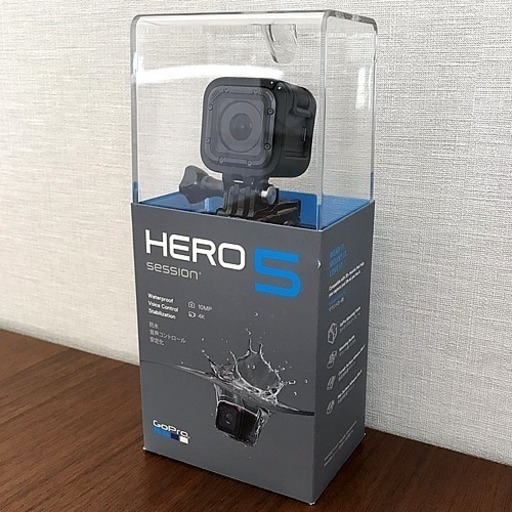 GoPro HERO5 Session（ゴープロ）■充電器■microSDカード64GB■クリップマウント